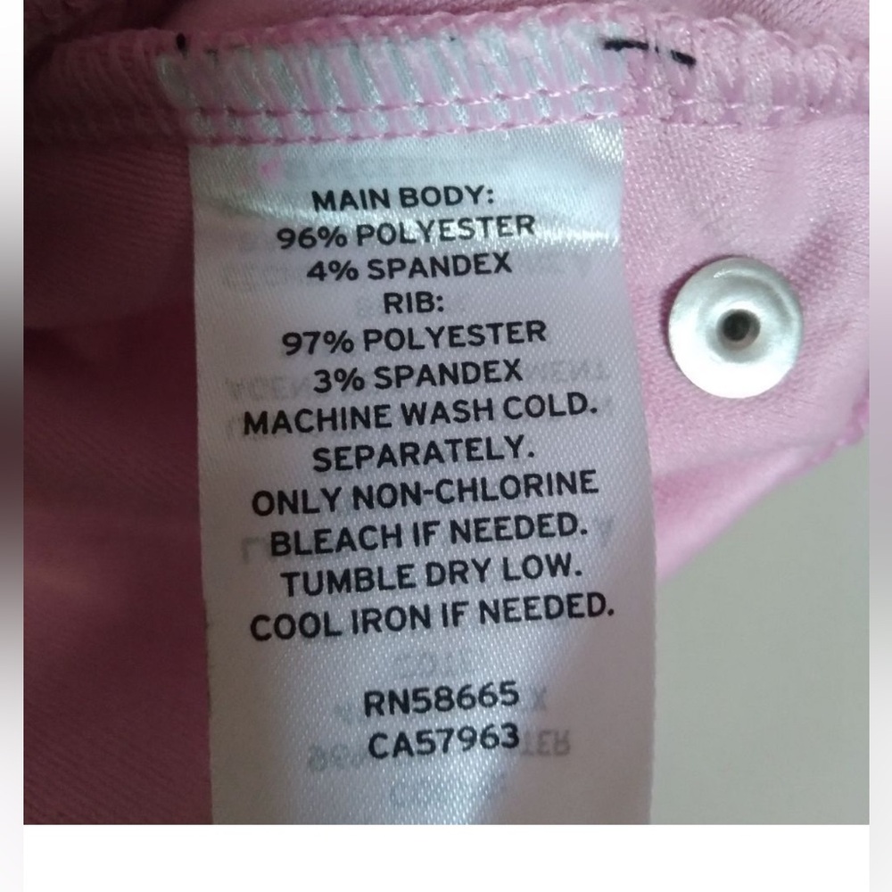 Zella Girl Size XL 14/16 Purple Opera Pink Velour Long Sleeve Pullover Sweater - Picture 3 of 3